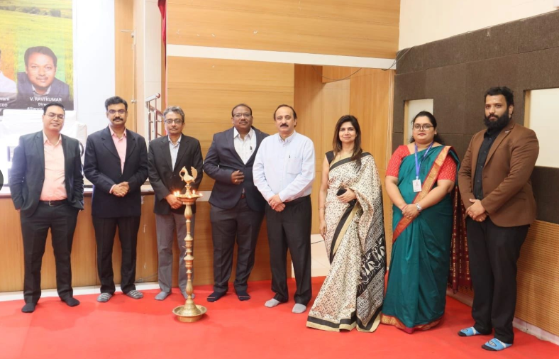 Inauguration lamp lighting ceremony at PBS with Dr. Minakshi Tyagi